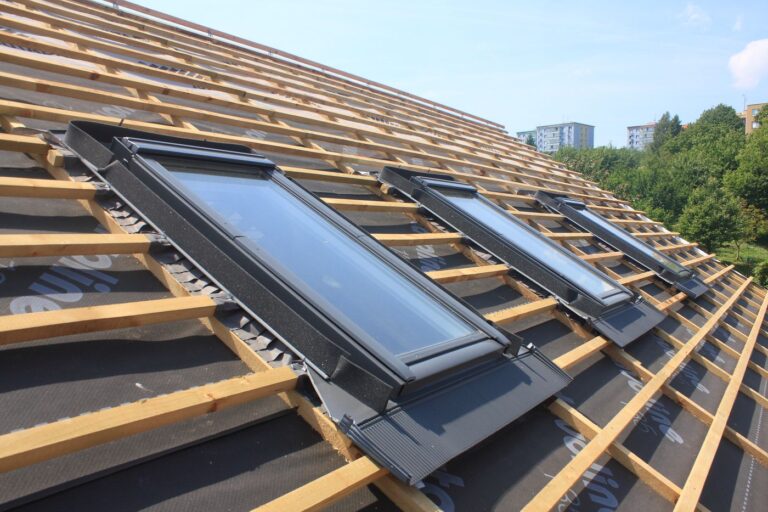 new roof coverings but without the skylights roof windows