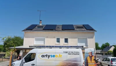 chantier installation solaire 120 artyseo