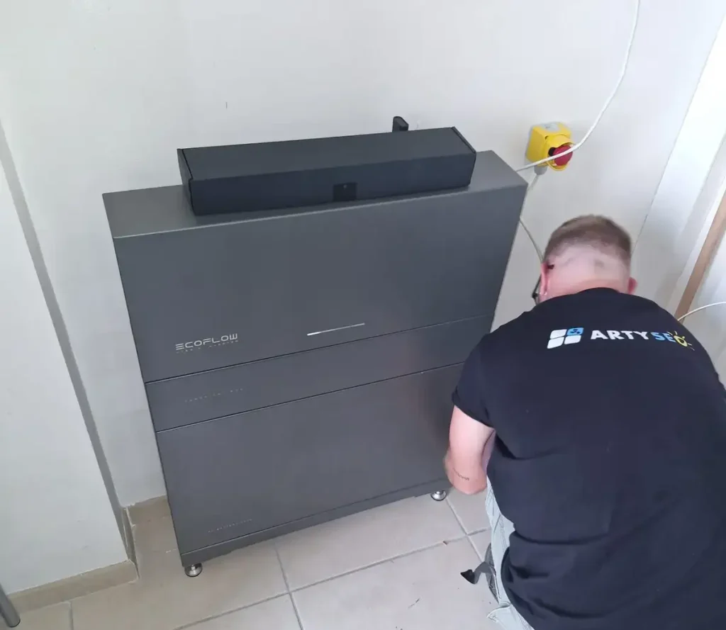 chantier installation solaire 127 artyseo