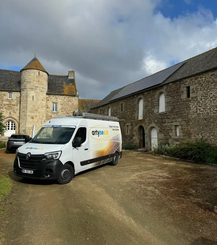 chantier installation solaire 19 artyseo