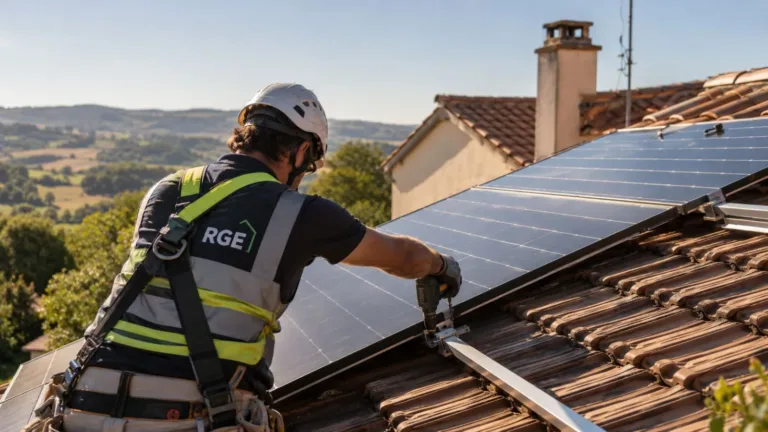 installation panneaux solaires rge