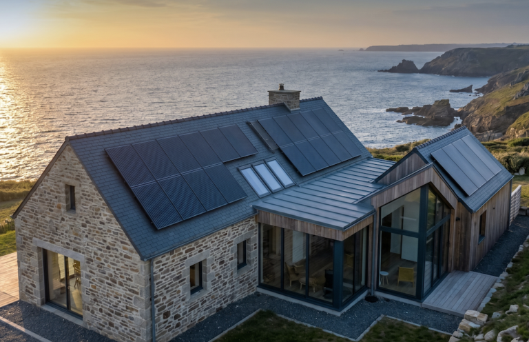 maison bretagne panneaux solaires artyseo