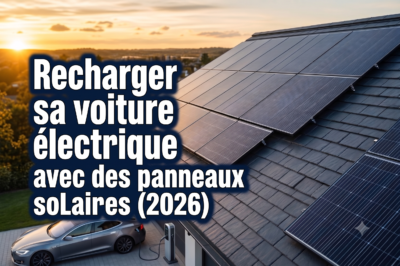 recharger sa voiture électrique avec des panneaux solaires (2026)