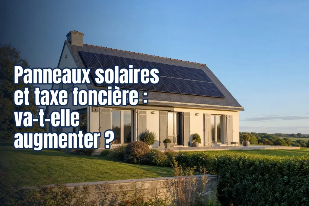 panneaux solaires taxe fonciere exoneration declaration photovoltaique