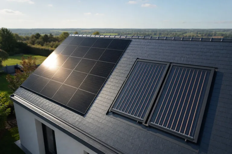 blog cover panneau solaire photovoltaique difference