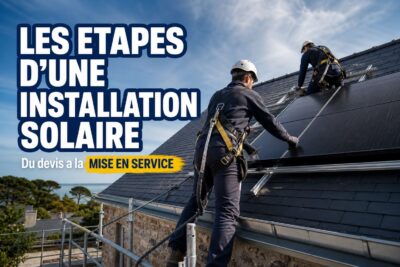 les étapes d'une installation de panneaux solaires du projet à la mise en service (1)