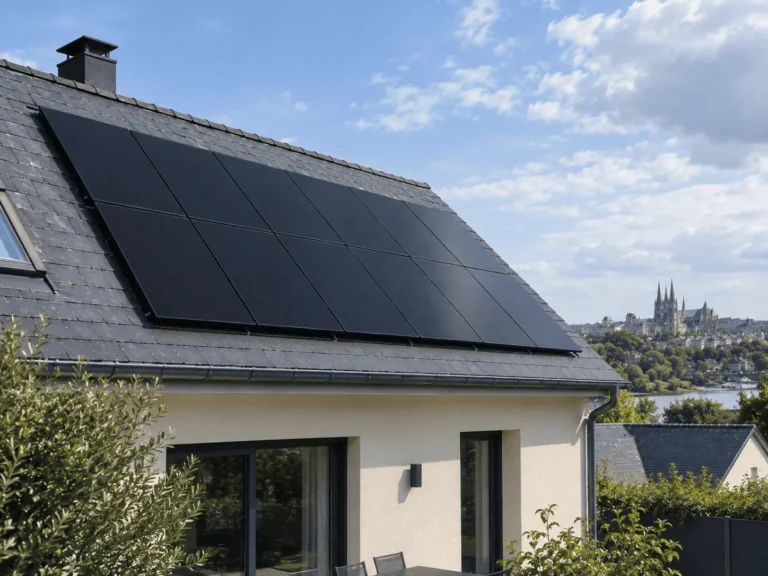 maison panneaux solaires artyseo projet photovoltaique angers