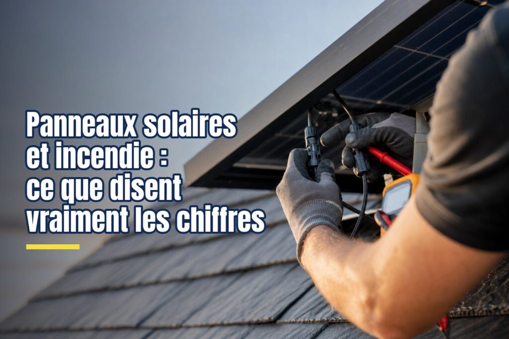 Panneaux solaires et incendie : le vrai risque en chiffres