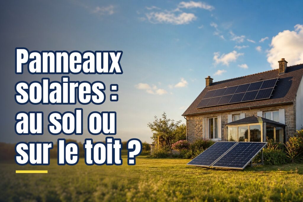 Panneaux solaires au sol ou sur toiture : que choisir ? artyseo